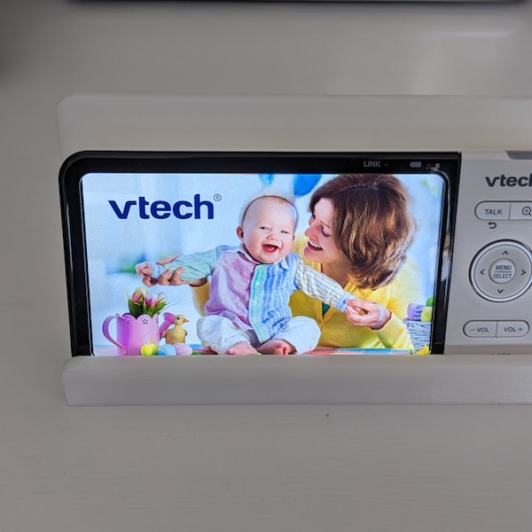 Smart Monitor Vtech Holder Stand Tablet iPhone Samsung 160mm up to 25mm thick 2eo.world 3D Printed
