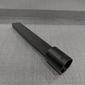 May include: A black vacuum cleaner extension wand with a round end. The wand has the text "210" printed on the side.