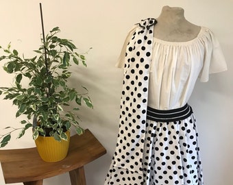 Ensemble été femme, jupe courte été plein cercle, jupe midi été en coton,  jupe boho gitane fluide, jupe courte taille haute, jupe tango