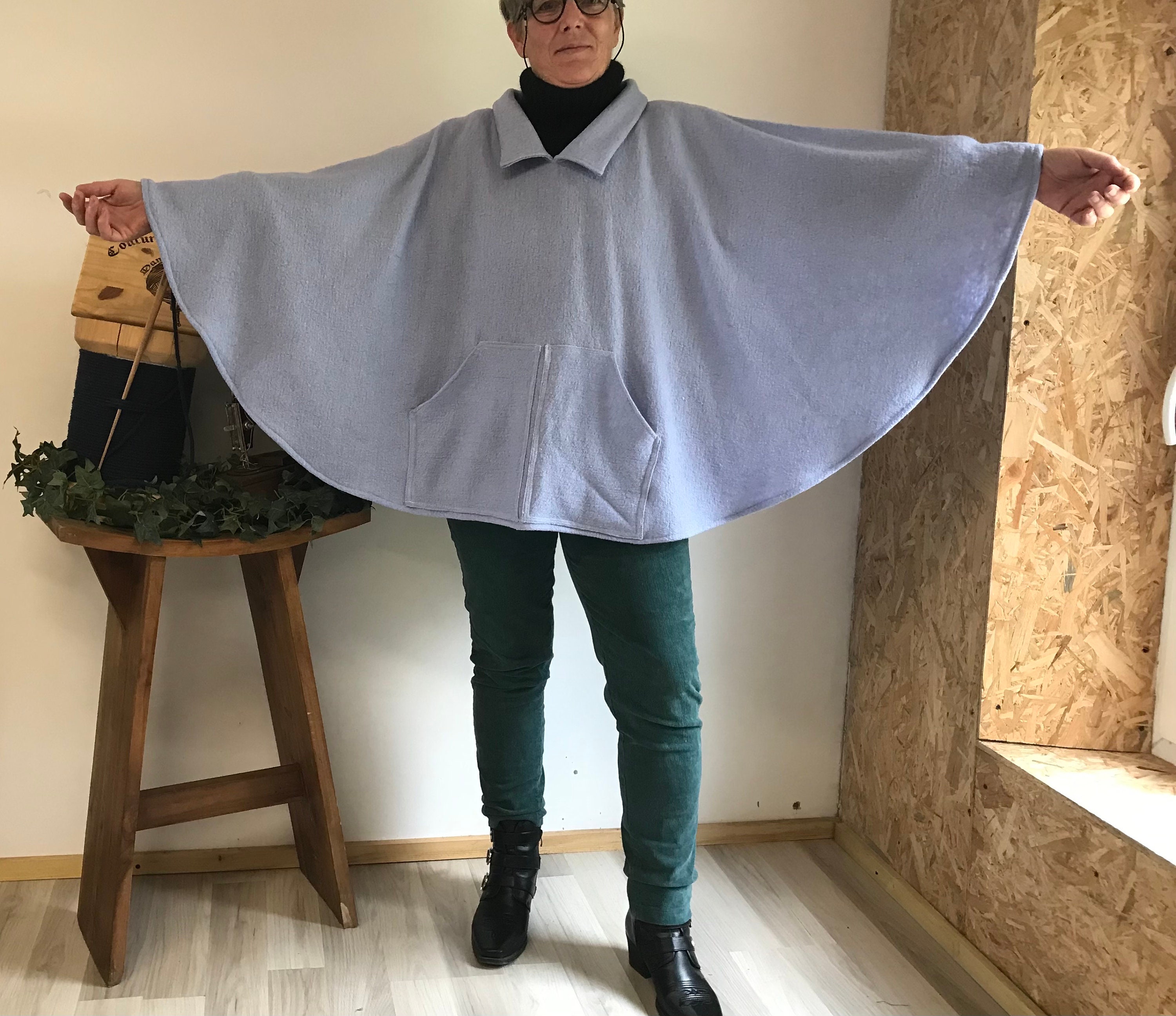 Poncho poncho capa mujer hombre poncho verano mujer poncho capa lana hombre mujer poncho abrigo capa corta capelet largo capa cerrada Etsy Mexico