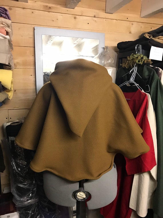 vuitton hooded cape coat