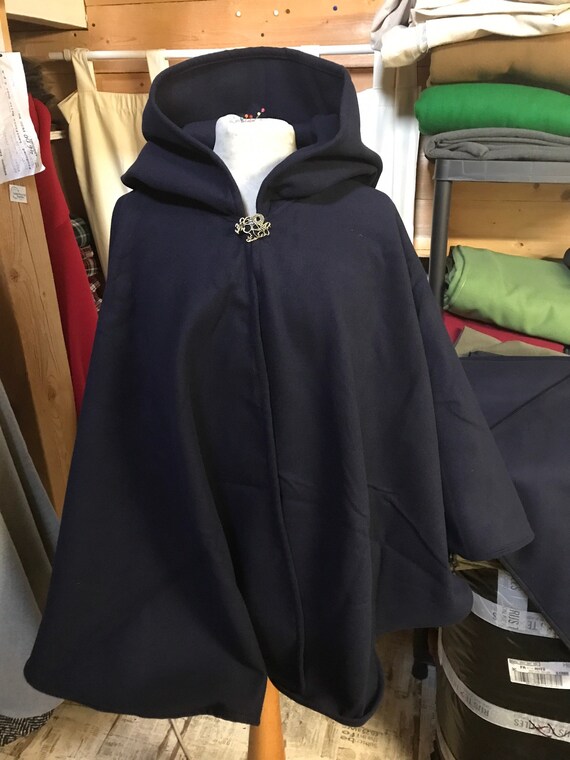 cape manteau avec capuche