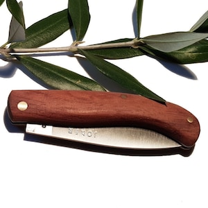 JOKER Sport Folding Knife with Olive Wood Handle (7208)