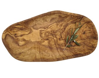 Olive wood fruit tray (6709)