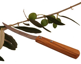 LA FOURMI tomato knife olive wood handle (7005)
