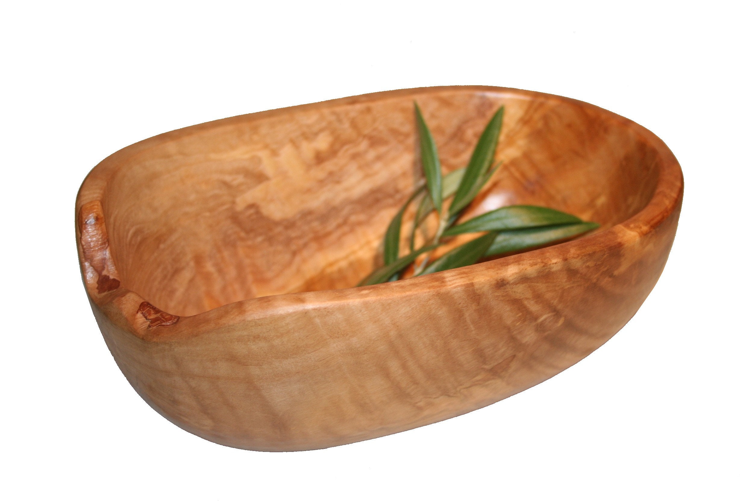 Coupe à Fruits en Bois d'olivier | 404-1