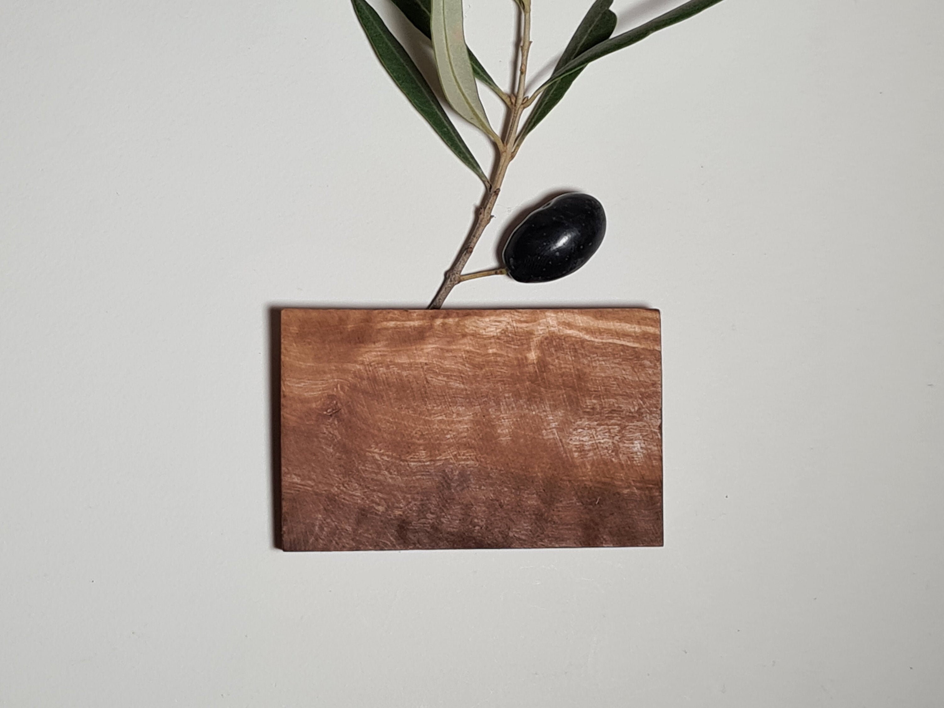 Plaquette à Graver en Bois d'olivier | 8360