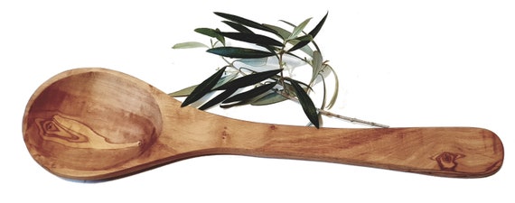 Lot De 6 Petites Cuillères En Bois D'olivier 13 Cm - Fabrication Tunisienne