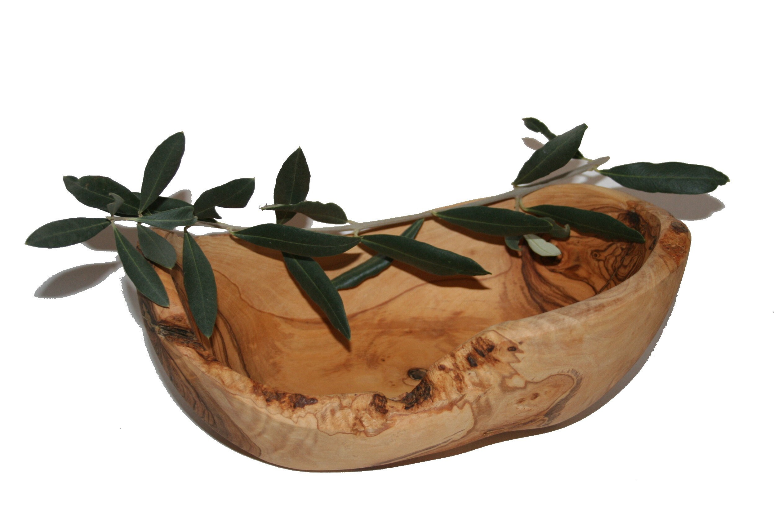Saladier/ coupe en bois d'olivier