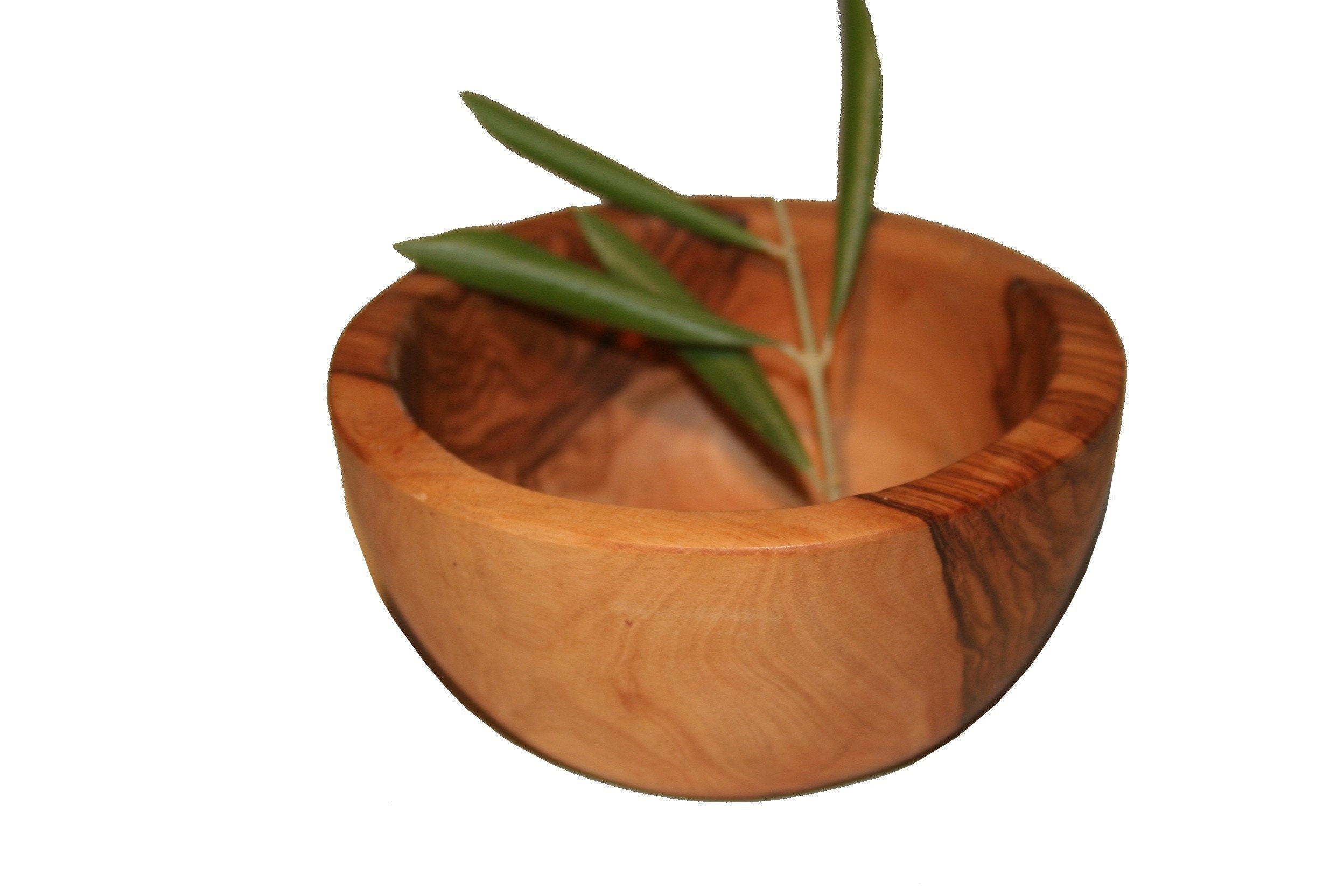 Bol Rond Naturel 10 cm en Bois d'olivier | 5275