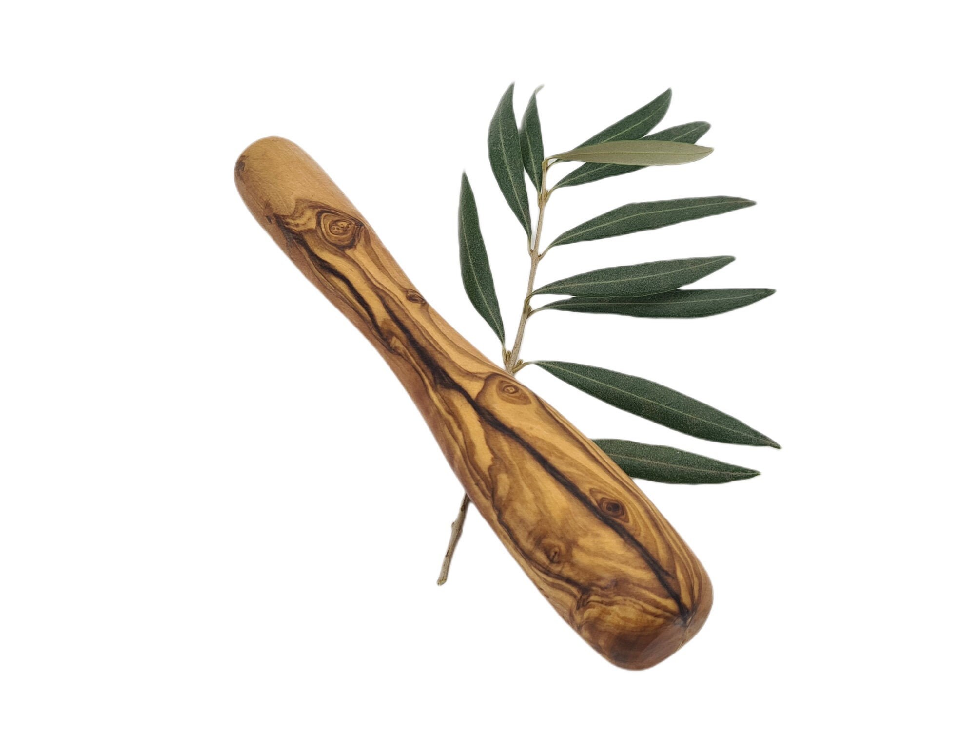 Grand Pilon Naturel 20 cm Pour Mortier en Bois d'olivier | 6515