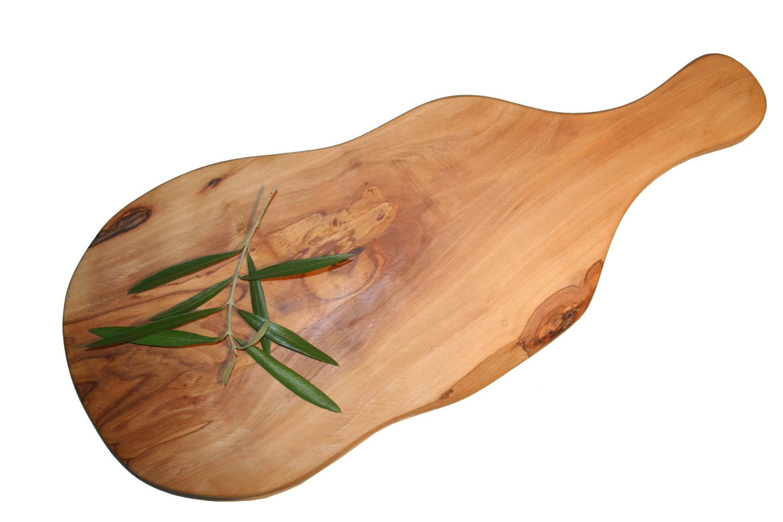 Planche à Découper Naturelle avec Manche en Bois d'olivier | 6313