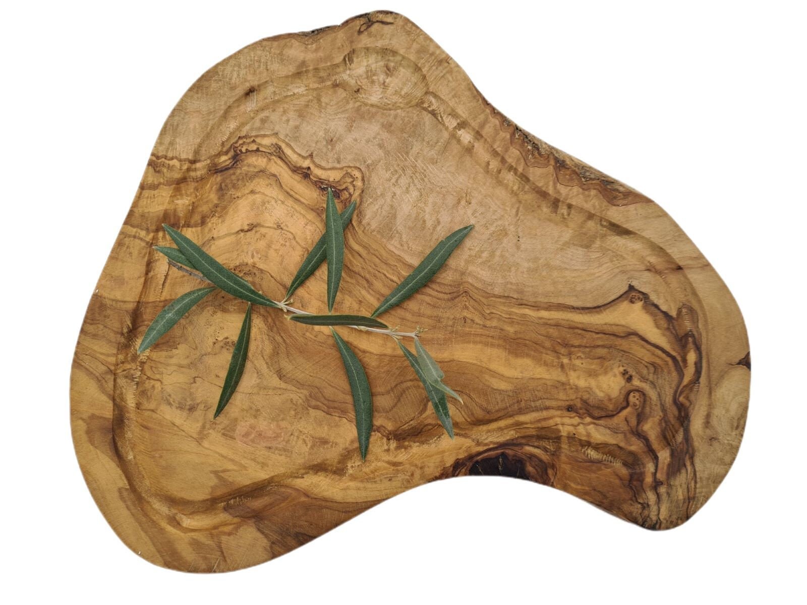 Planche à Viande Naturelle Rustique en Bois d'olivier | 6371