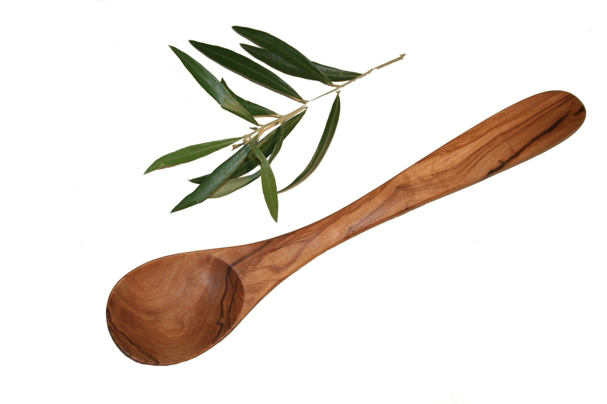 Cuillère Naturelle en Bois d'olivier 30 cm | 6118-1