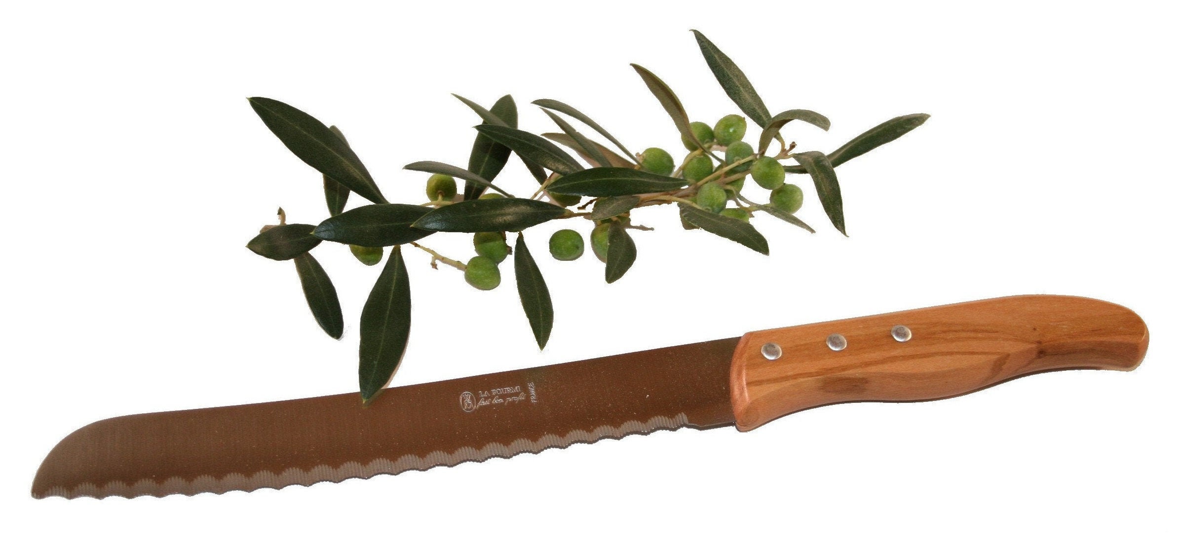 Couteau à baguette olivier LA FOURMI