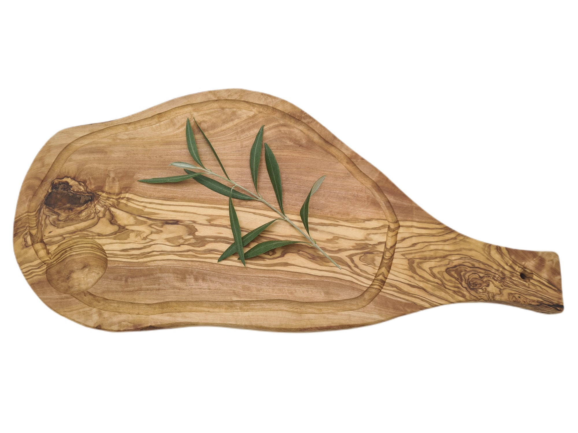 Planche à Viande avec Manche en Bois d'olivier | 208