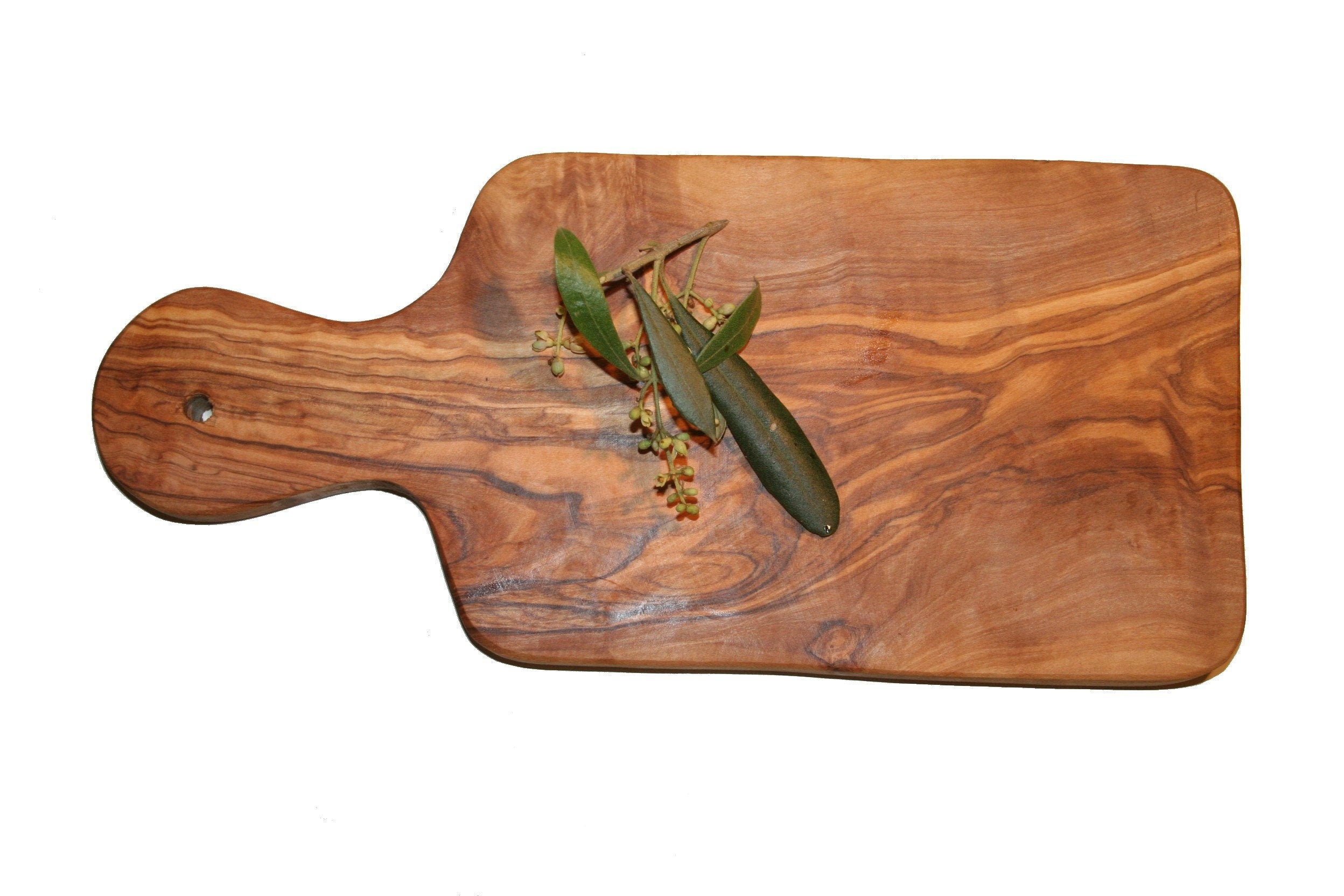 Planchette Rectangulaire à Persil Naturelle en Bois d'olivier Pm | 6293