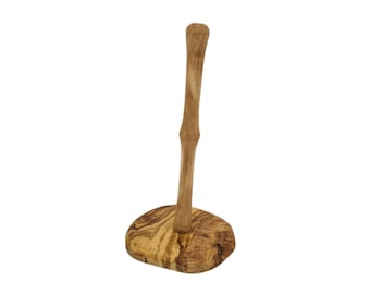 Olive wood paper towel dispenser (5121)