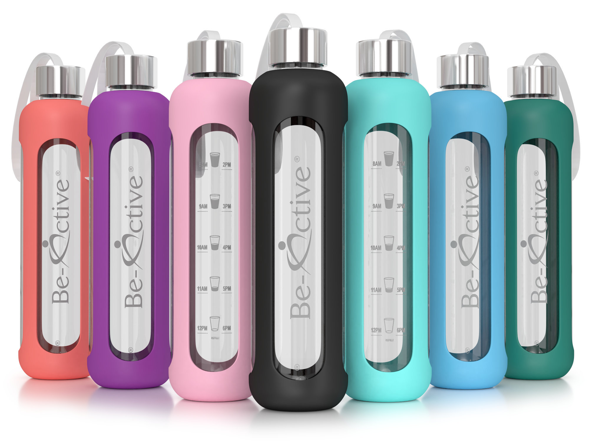 Liter Glass Water Bottles