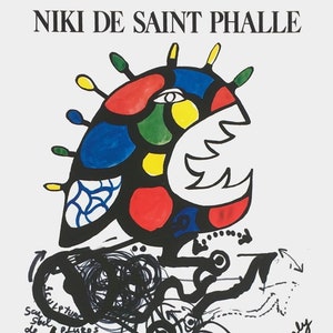 Niki DE SAINT PALLE - Galerie De France - Exposición 1989