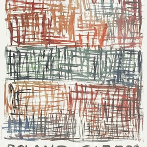 ROLAND-GARROS 2006 poster by Gunther FÖRG