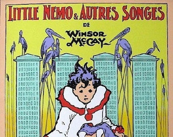 Winsor MCCAY Little Nemo & Other Dreams Silkscreen 1990