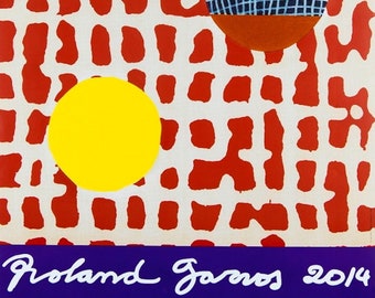 ROLAND-GARROS 2014 poster by Jan Uslé