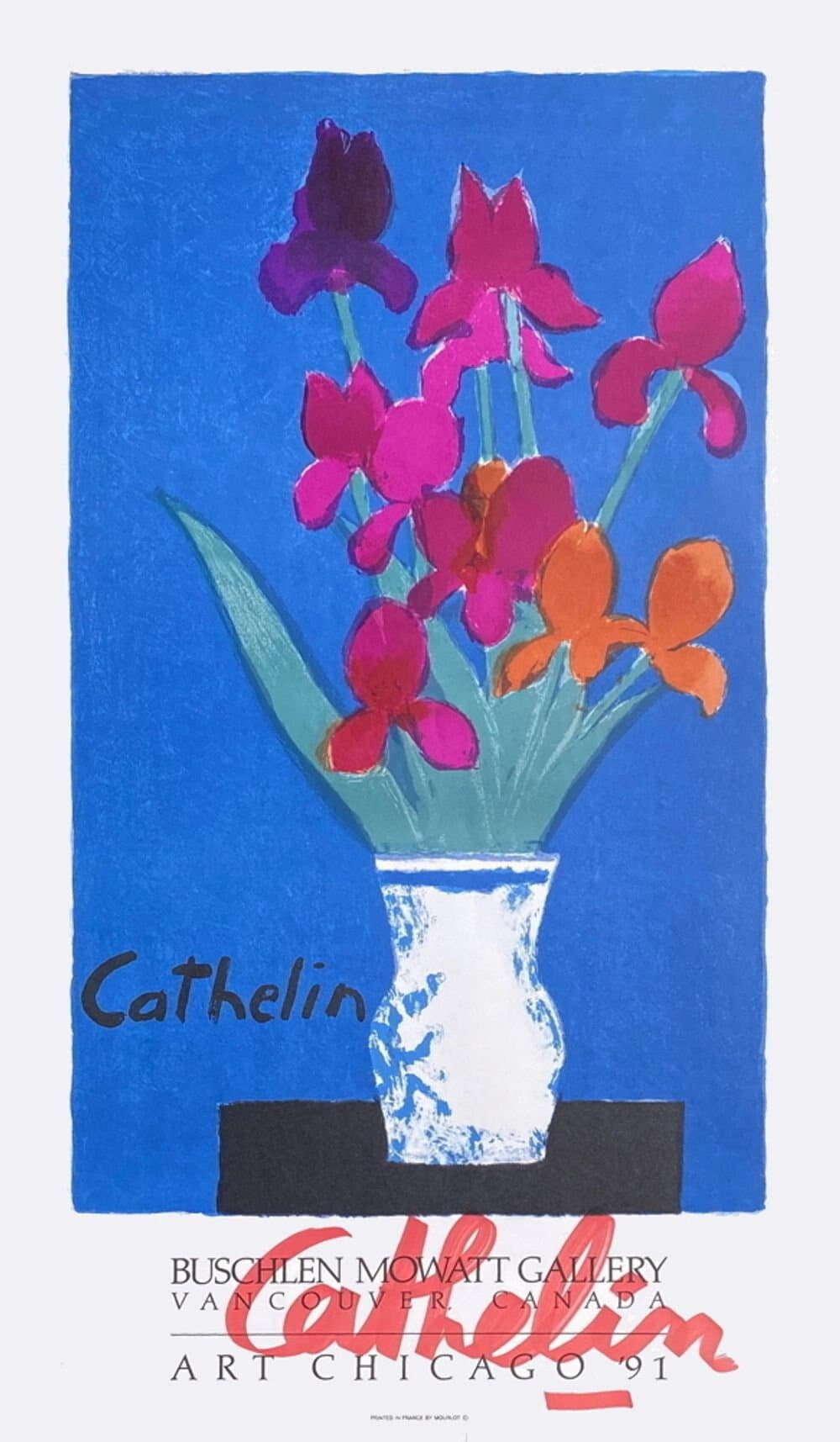 dessin｜デッサン | Cathelin Peintures 1982-1990 [Signed