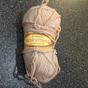 Brunswick Heatherblend Yarn (Vintage) - Bisque - 1 Skein Available