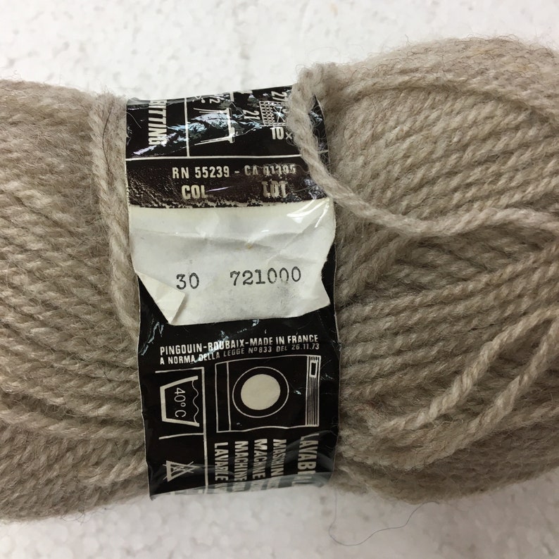 Pingouin Confortable vintage Yarn Price is per 1 Skein Gray Color 20 50 ...