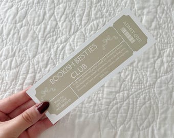 Bookish Besties Club Bookmark