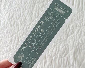 Sports Romance Bookmarks