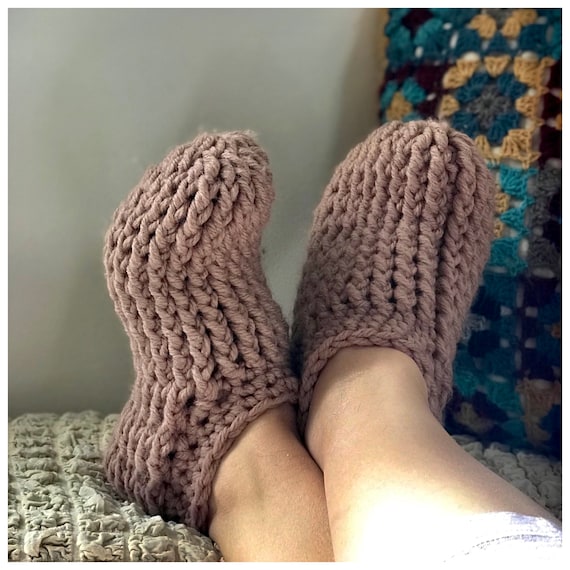 Cozy chunky bootie sock slippers hotsell