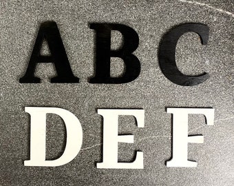 Lettere in legno personalizzate: decorazioni da parete, insegne personalizzate