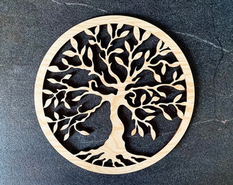 Large Tree of Life Wall Decoration,  up to 90 cm, Wooden Tree Decoration, Wall Art,  Home Decor, Nature Decoration, Life, Family