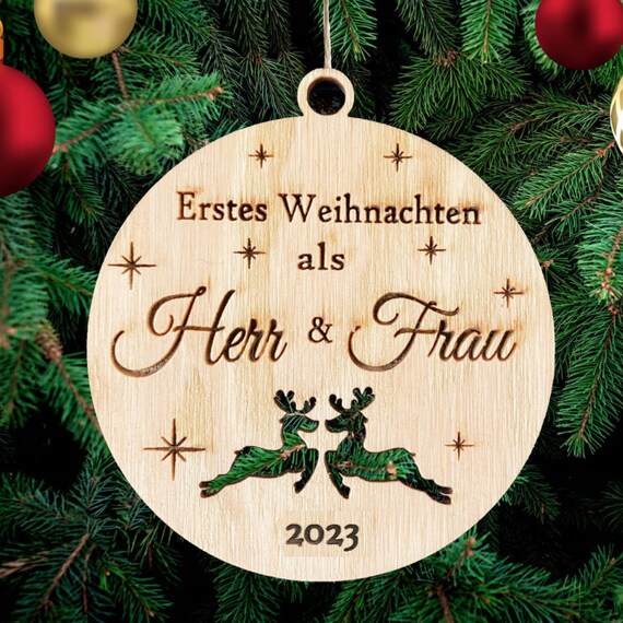 Mr and mrs cheap christmas tree decorations