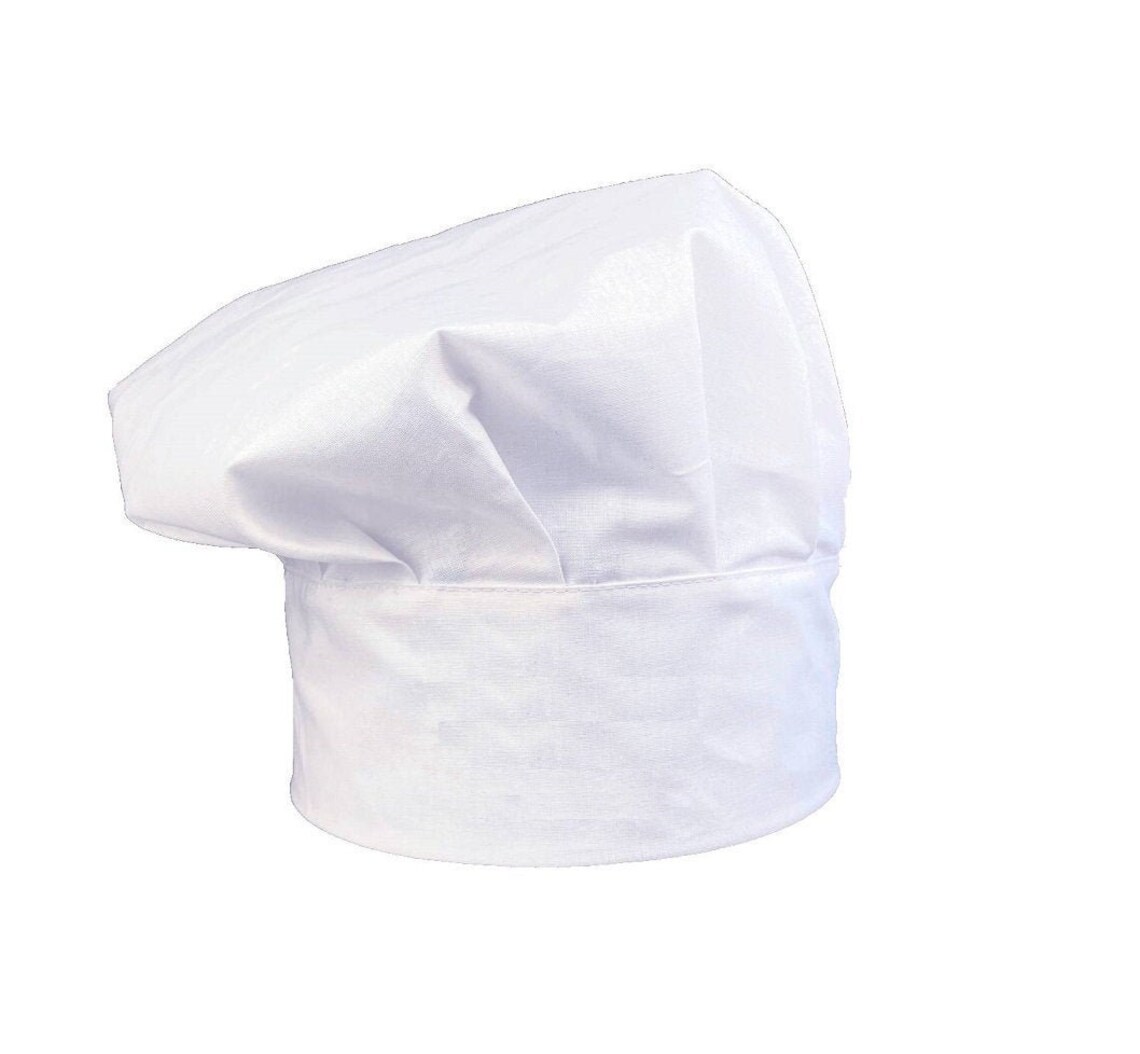 Black Chef's Hat Cooking Chef Hat Cotton Hat Restaurant Etsy