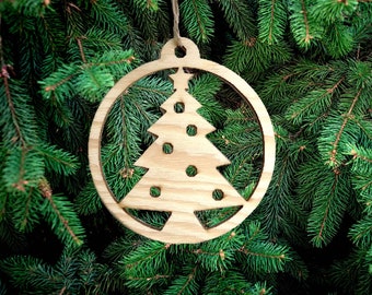 Christmas Wooden Decoration, Christmas Tree Decoration,Hanging Wooden Christmas Decoration, Wooden Modern Decoration Wood, Wooden Tree