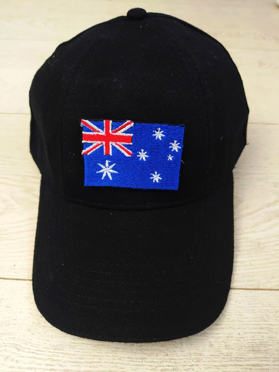 Australia Black Back Cap Hat Cap 