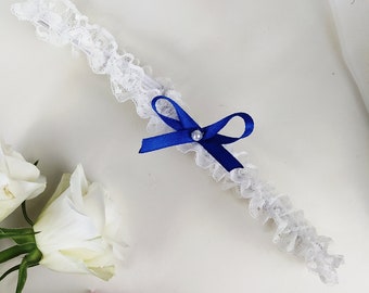 Bridal Garter, Bow, Lace, Crystal Garter, Silver Garter, Lace Wedding Garter, Bride, Wedding Garter