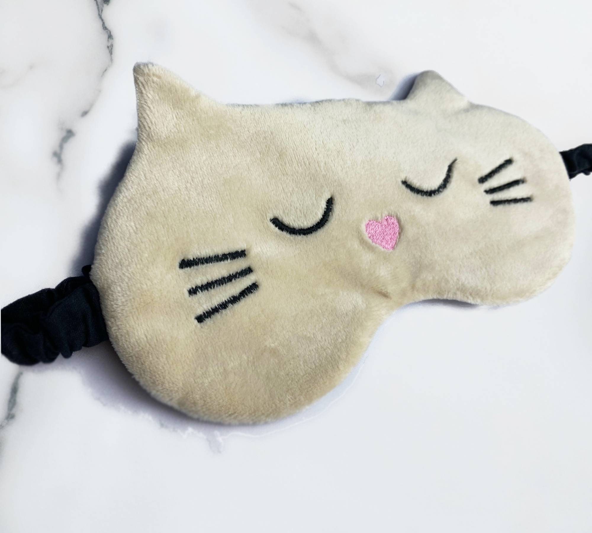 Cat Sleeping Mask Sleep Mask Set Cute Sleeping Mask with Bag Etsy