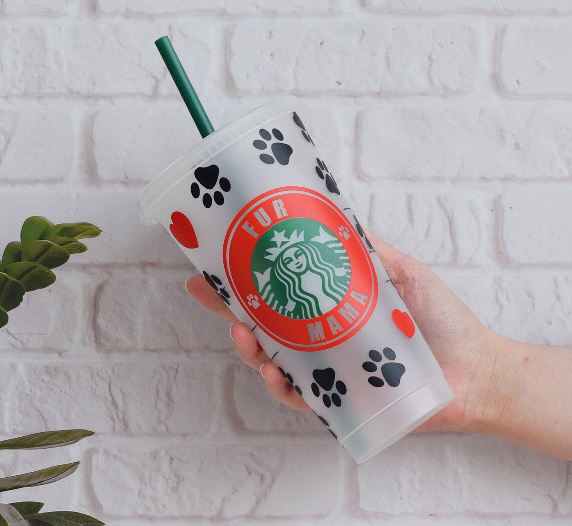 Download Fur mama Venti Cold Cup svg Starbucks Cup Svg Dog mom svg ...