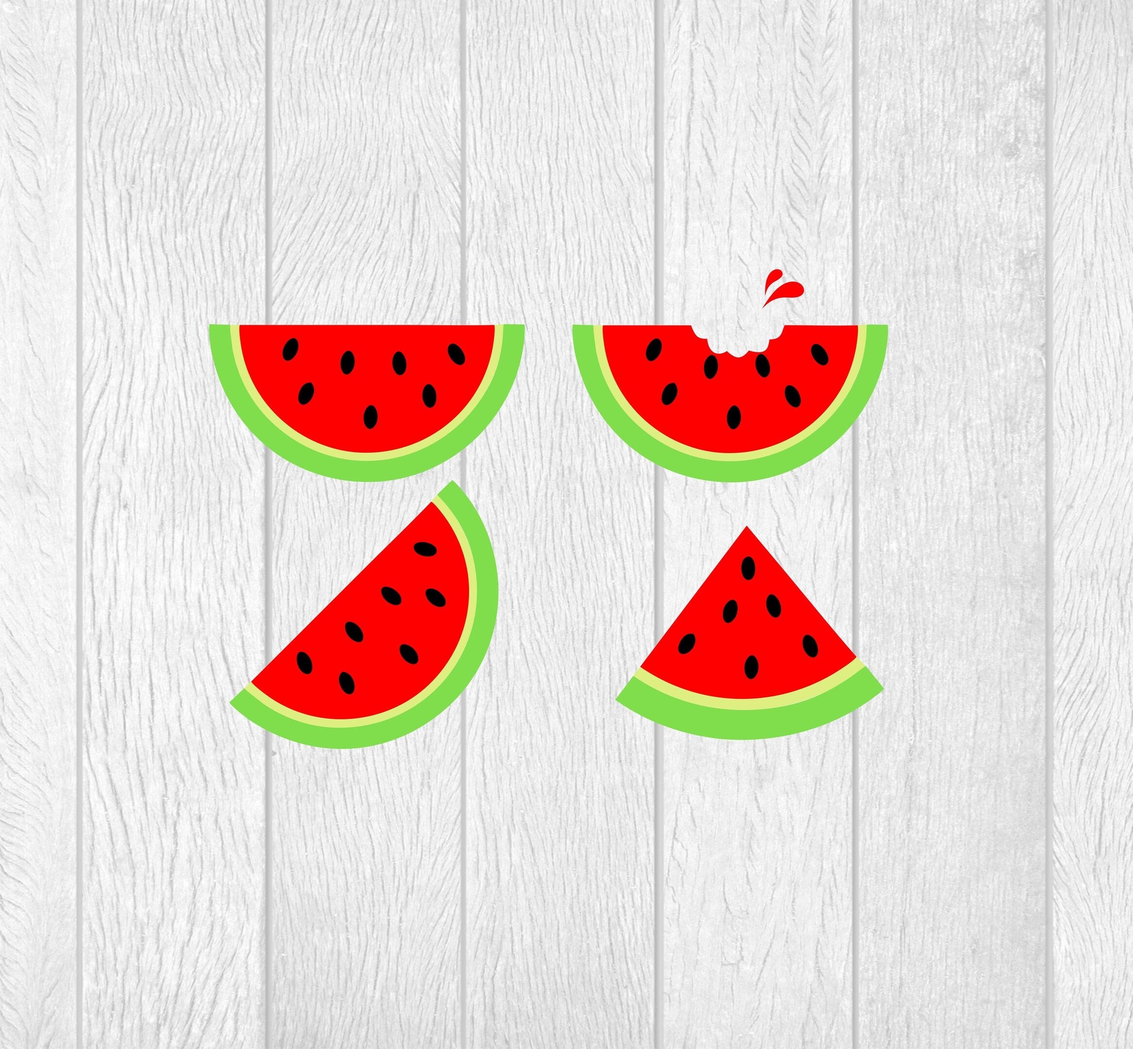 Download Watermelon Svg Fruit Svg Beach Svg Fruit Dxf Watermelon Etsy