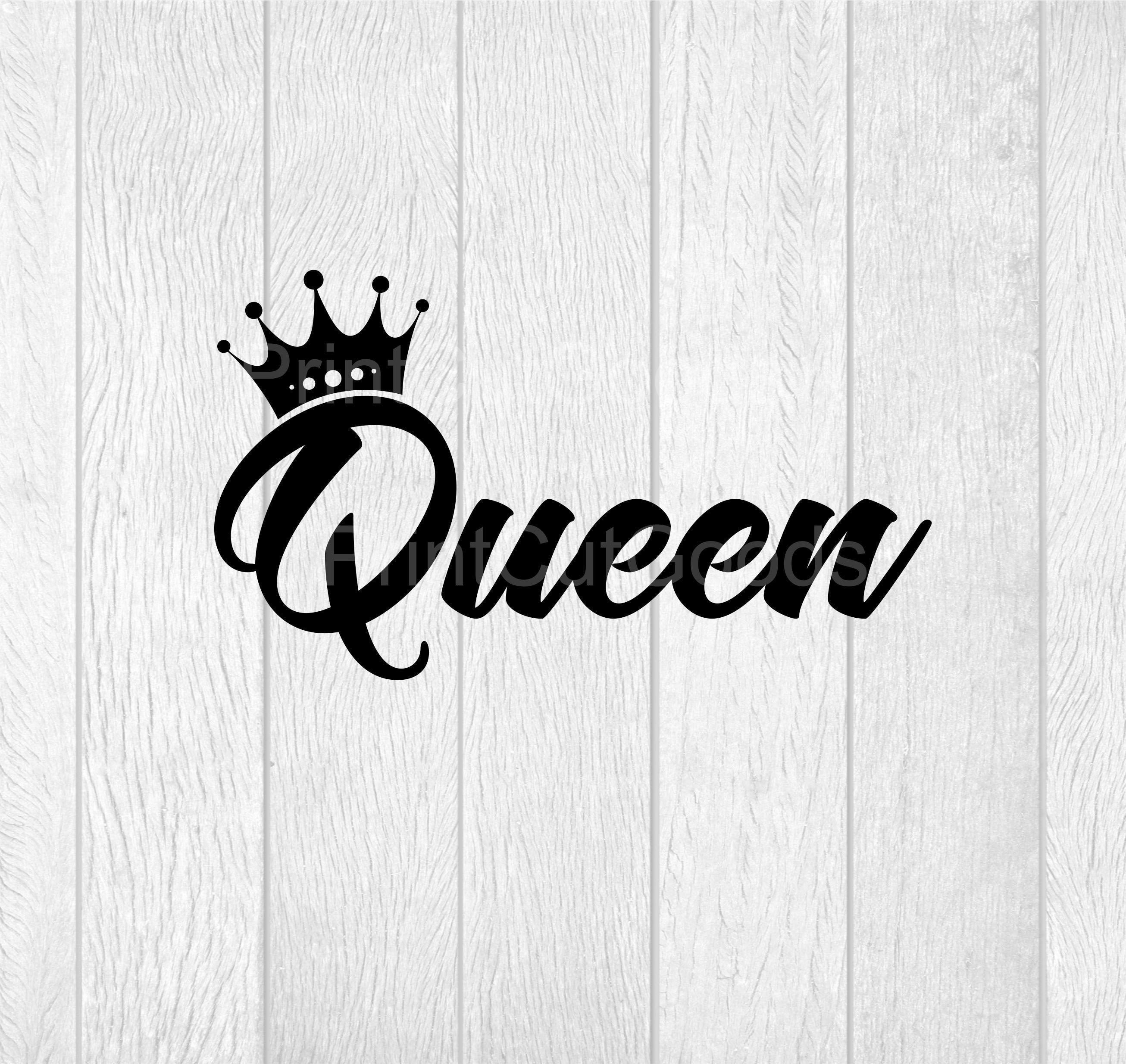 Queen svg, Tiara Svg, Queen svg file, Crown Svg, Queen silhouette, Qu…