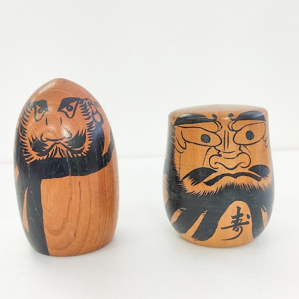 Antique Daruma Dolls Etsy