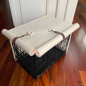 Luxurious Handmade Dog Crate House Cover. Made with Felt indoor use. Pet House Crate Cover