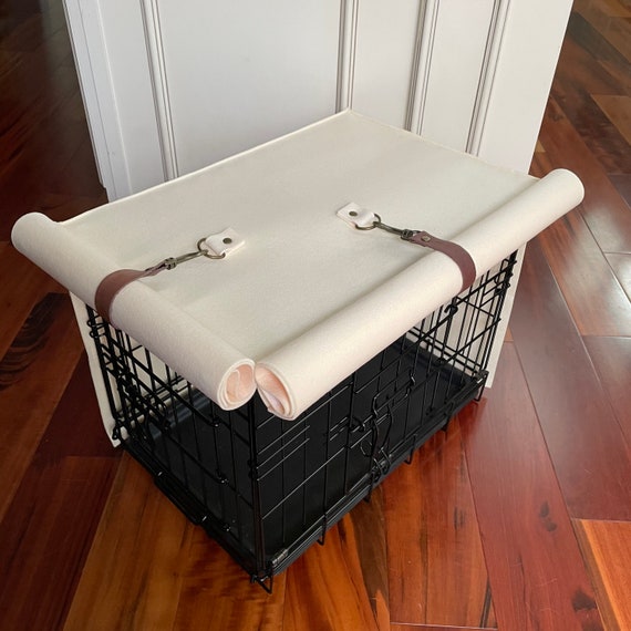 Luxurious Handmade Dog Crate House Cover. Made With Felt Indoor Use. Pet House Crate Cover Etsy