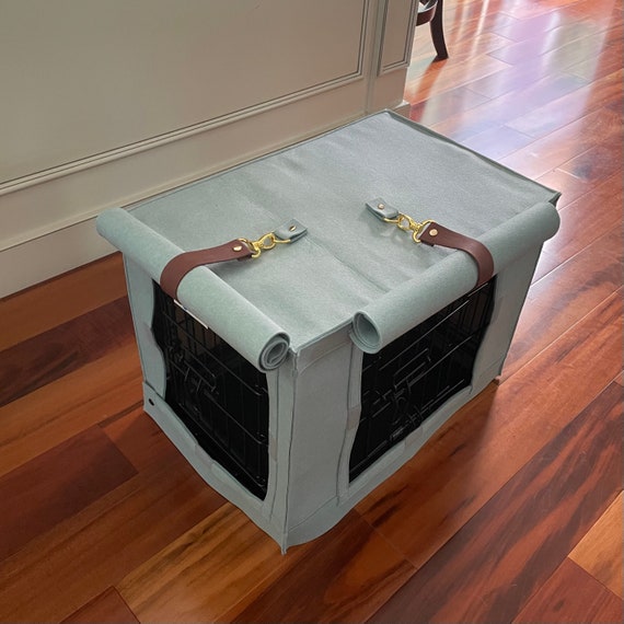 Dog crate covers hot sale etsy