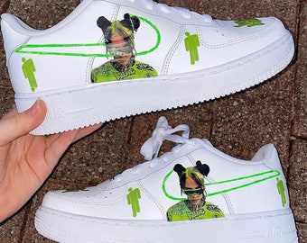 custom air force 1 billie eilish