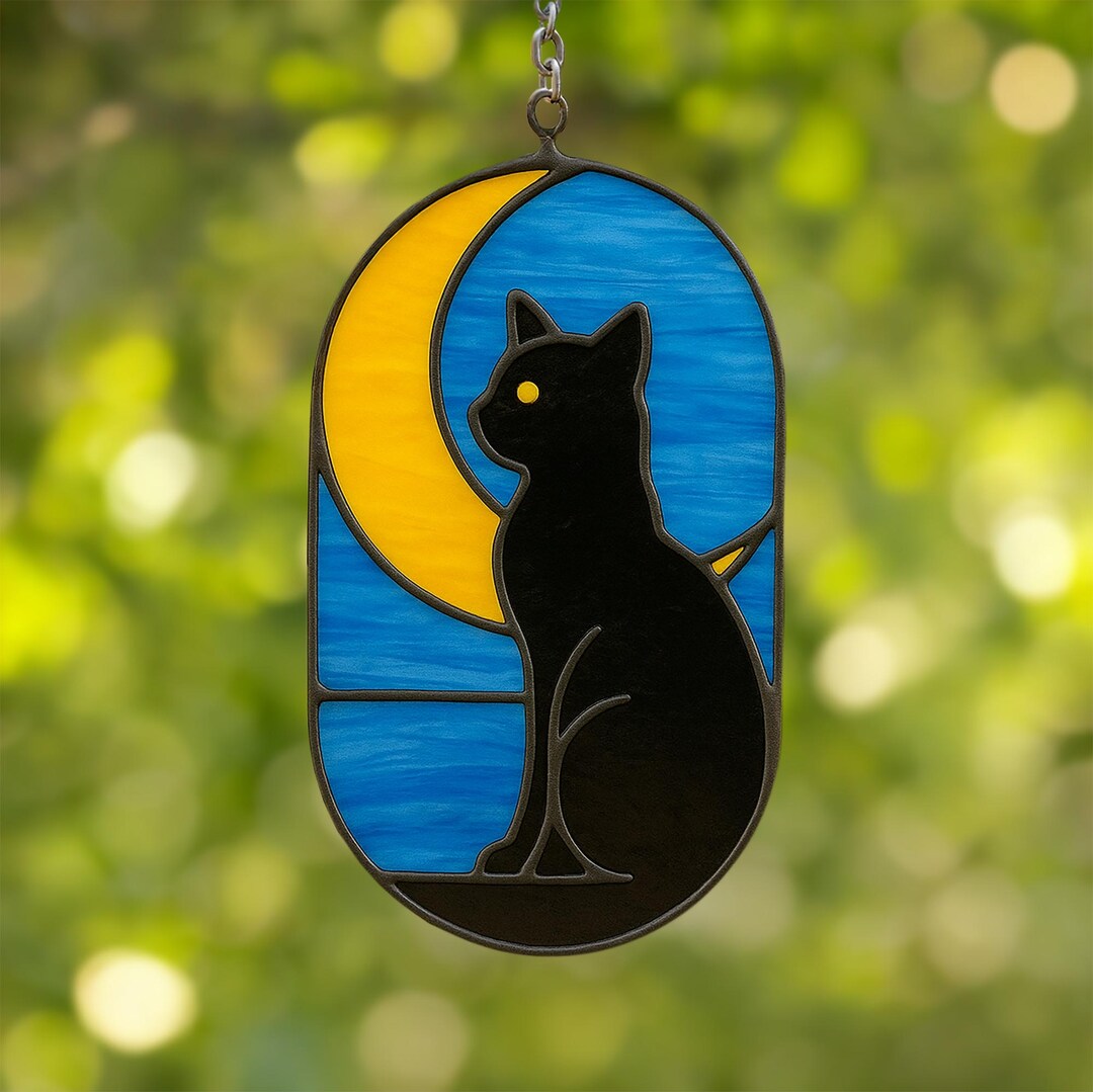 Inspiring Cat Stained Glass Patterns Pictures
